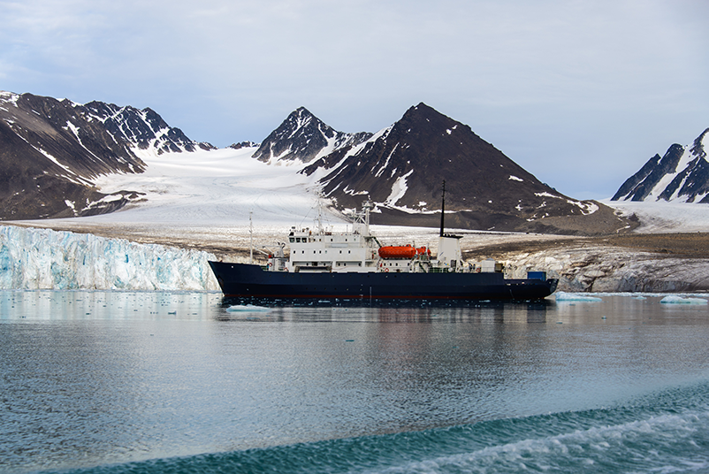 ship in the Arctic