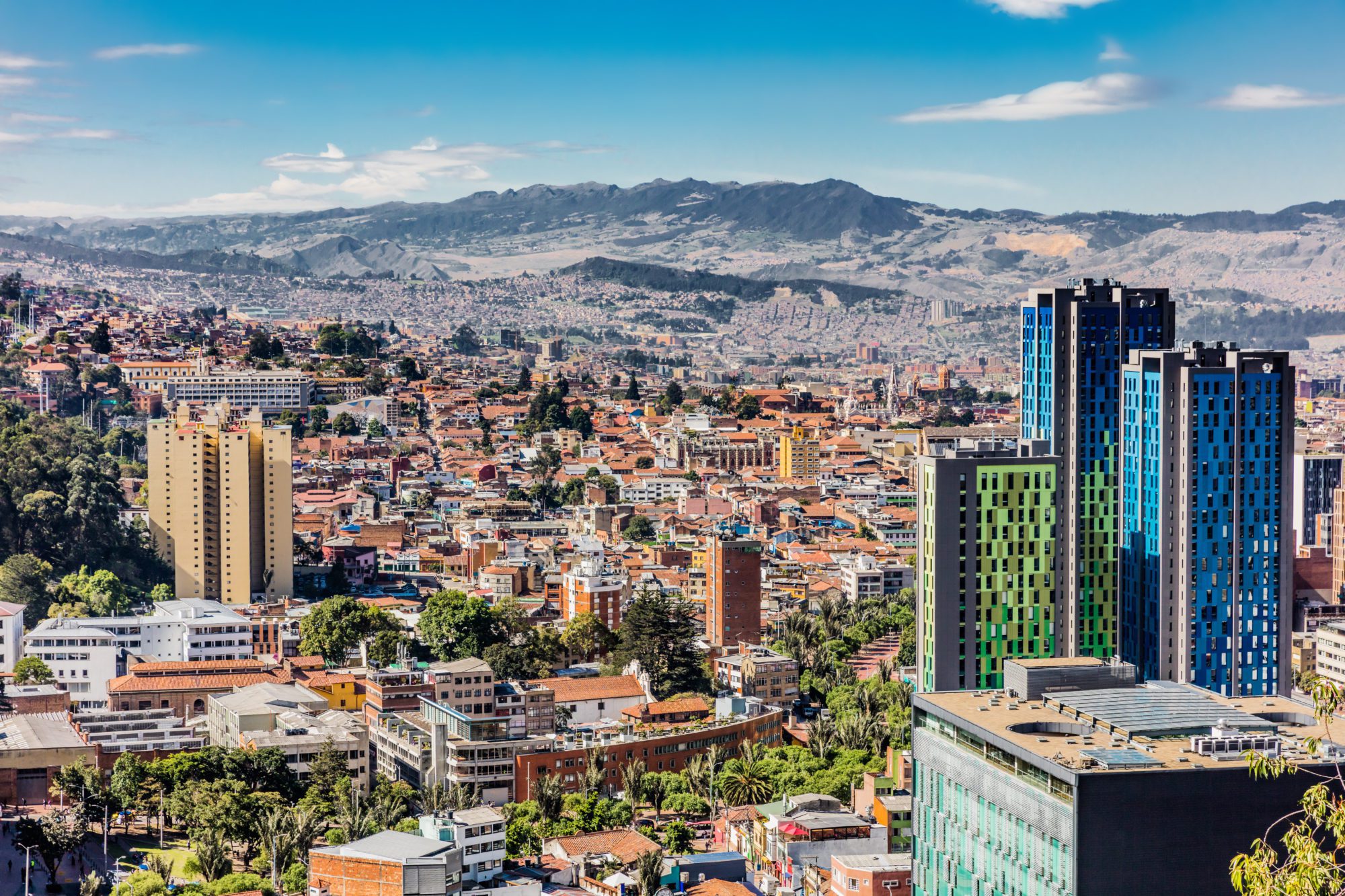 image of Bogotá skyline