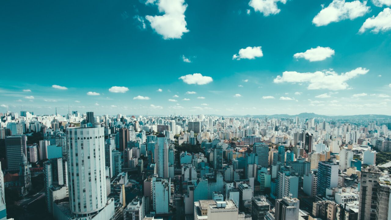 Photo showing skyline of Sao Paulo