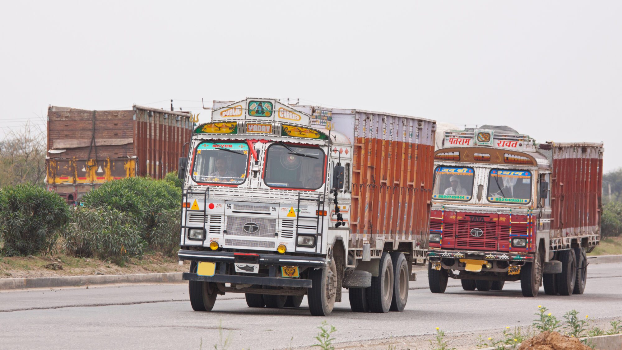 Total cost of ownership parity between battery-electric trucks and diesel trucks in India